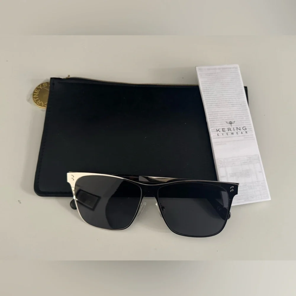NWT Stella McCartney Men’s   Silver Sunglasses Sonnenbrille